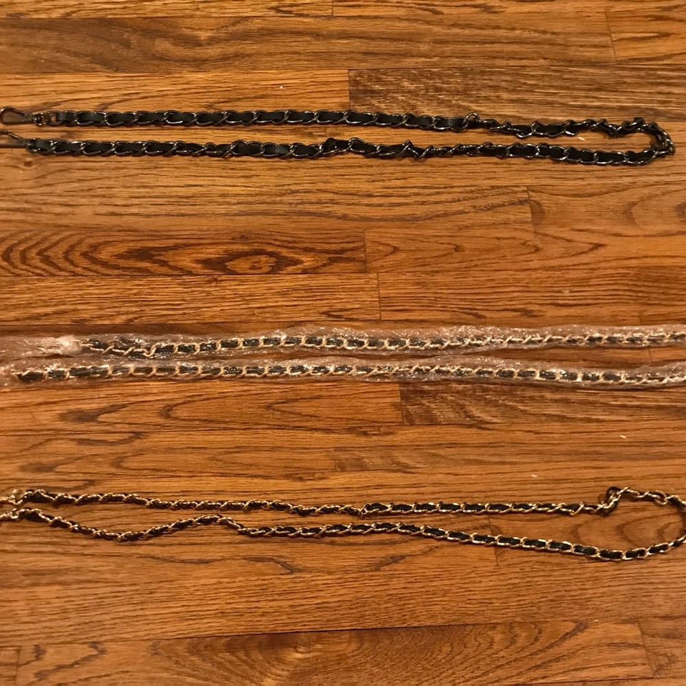 3 chains for bags